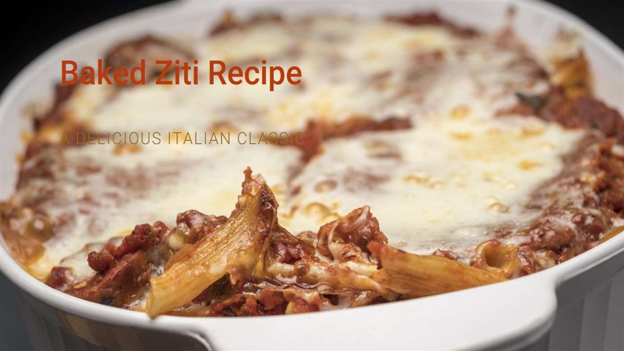 San Giorgio Baked Ziti Recipe